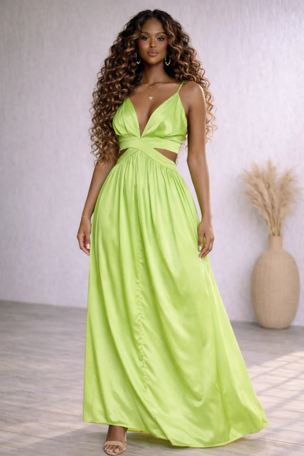 Satin Maxi